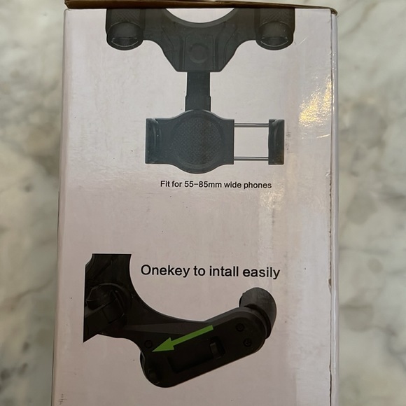 Universal car rear view mirror mount( black) - Picture 2 of 6